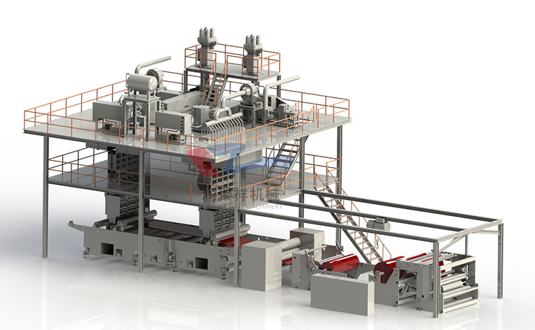 ss紡粘非織造布生產(chǎn)線，ss紡粘非織造布生產(chǎn)線哪家好，ss紡粘非織造布生產(chǎn)線性能 